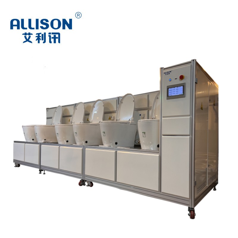 标准号智能马桶整机 泥水 配比水 恒温水 冲刷性能耐久性测试台